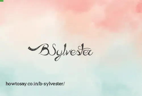 B Sylvester