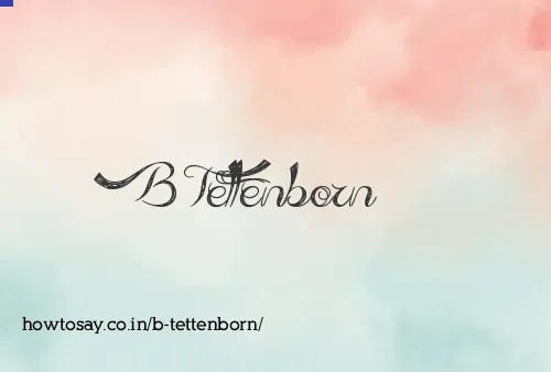 B Tettenborn