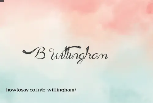 B Willingham