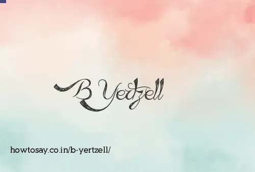 B Yertzell