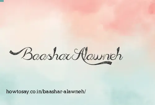 Baashar Alawneh