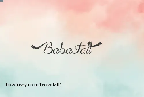 Baba Fall