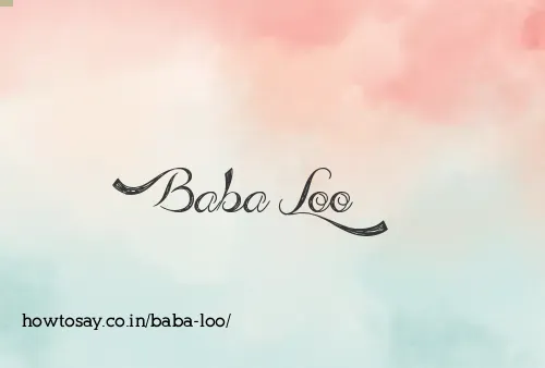 Baba Loo