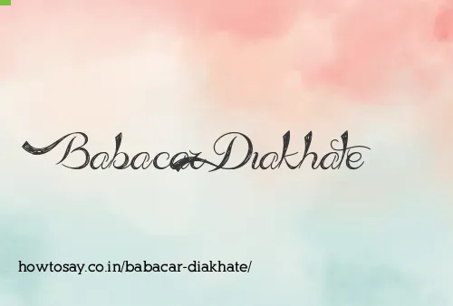 Babacar Diakhate
