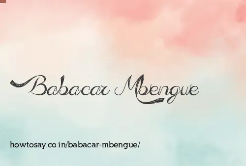 Babacar Mbengue