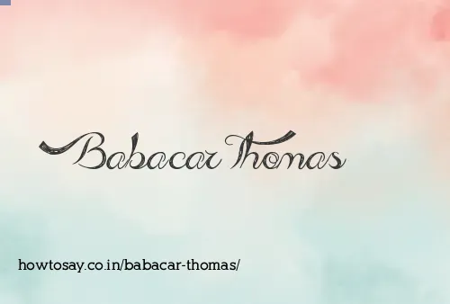 Babacar Thomas