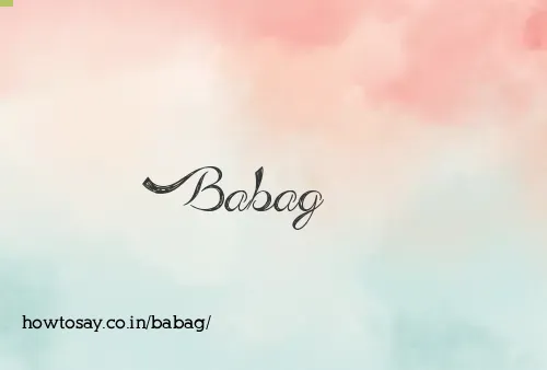 Babag