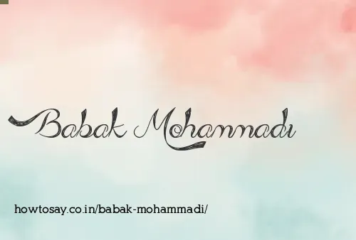 Babak Mohammadi