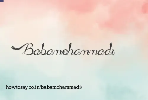 Babamohammadi