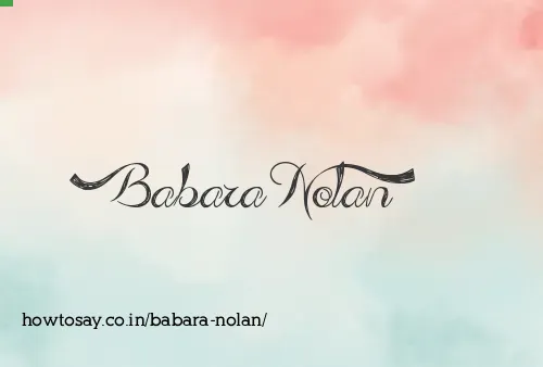 Babara Nolan