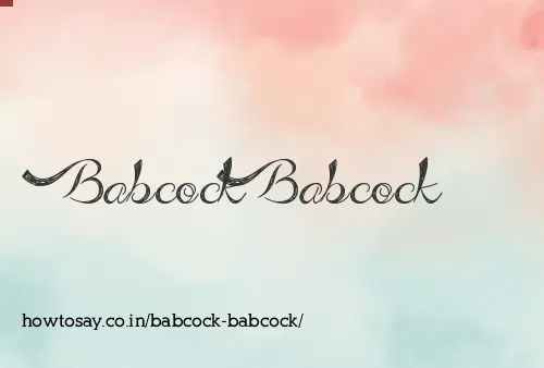 Babcock Babcock