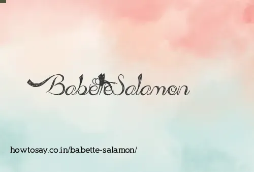Babette Salamon