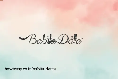 Babita Datta