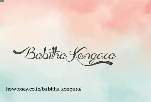 Babitha Kongara