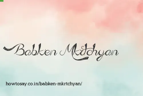 Babken Mkrtchyan