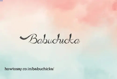 Babuchicka