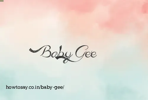 Baby Gee