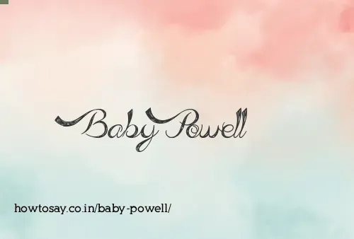 Baby Powell