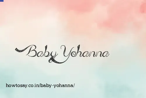 Baby Yohanna