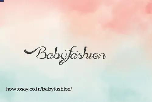 Babyfashion