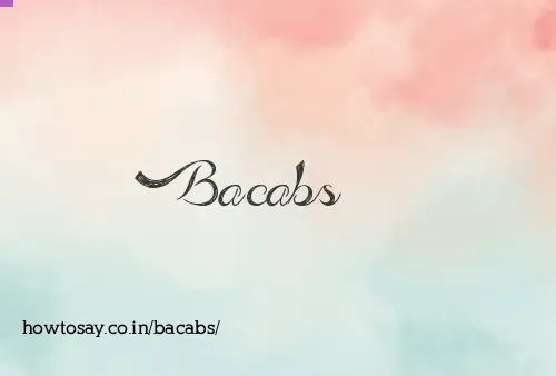 Bacabs
