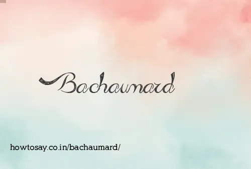 Bachaumard