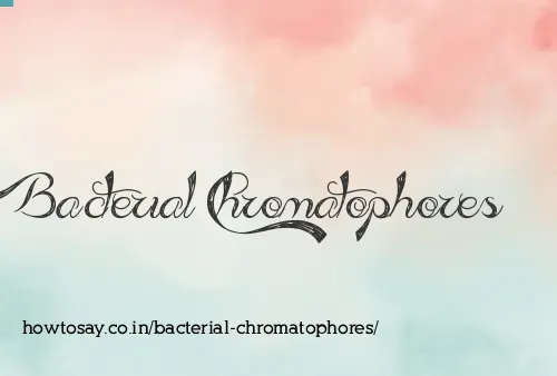 Bacterial Chromatophores