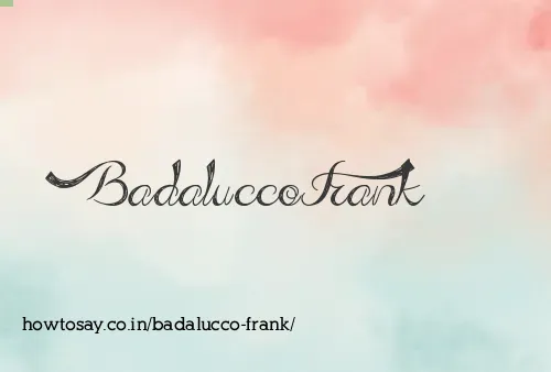 Badalucco Frank