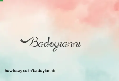 Badoyianni