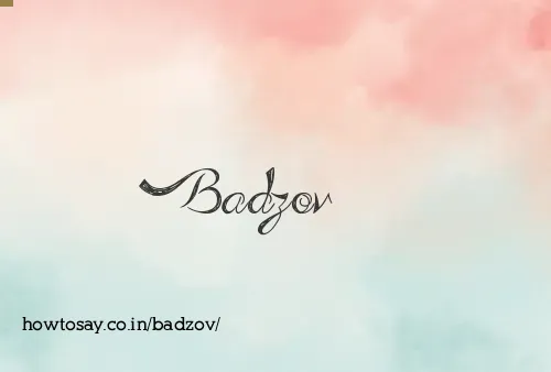 Badzov