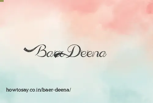 Baer Deena