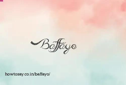 Baffayo