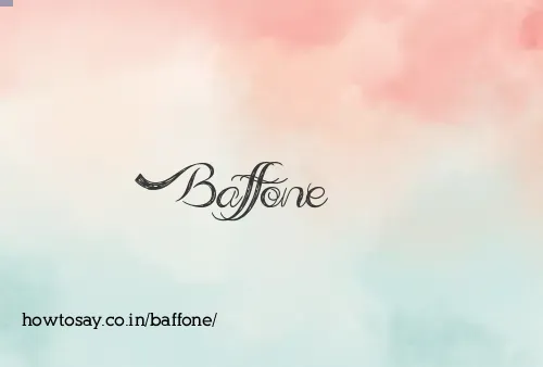 Baffone