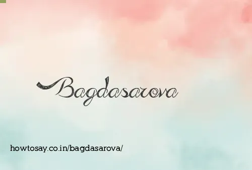 Bagdasarova