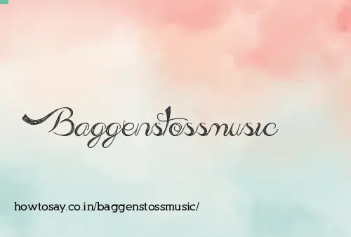 Baggenstossmusic