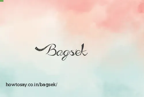 Bagsek