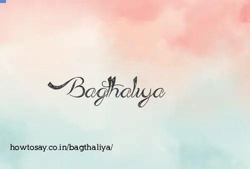 Bagthaliya