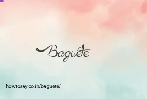 Baguete