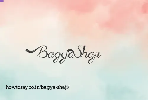 Bagya Shaji