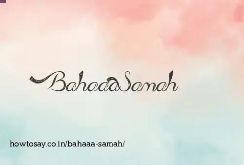 Bahaaa Samah