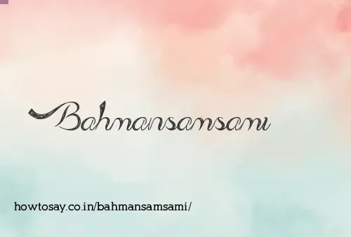 Bahmansamsami