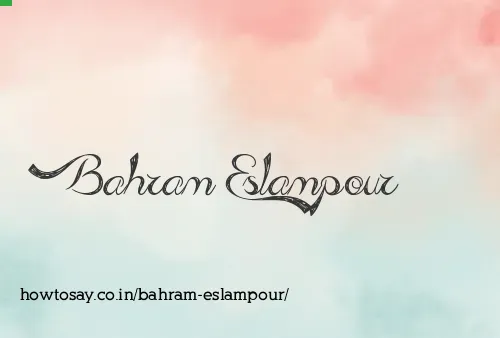 Bahram Eslampour