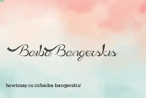 Baiba Bangerskis