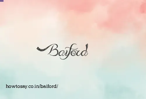 Baiford