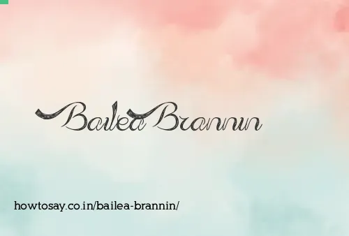 Bailea Brannin