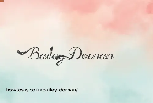 Bailey Dornan