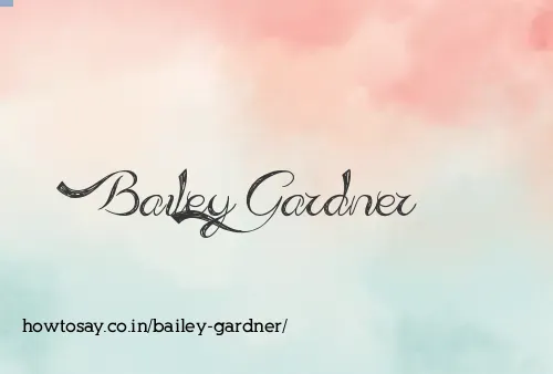 Bailey Gardner
