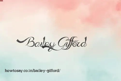 Bailey Gifford