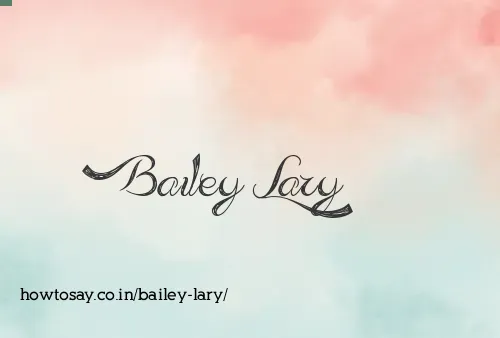 Bailey Lary