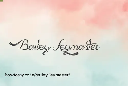 Bailey Leymaster